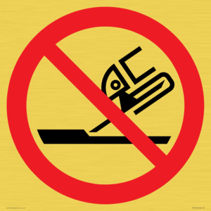 Prohibition: Do not use for face grinding